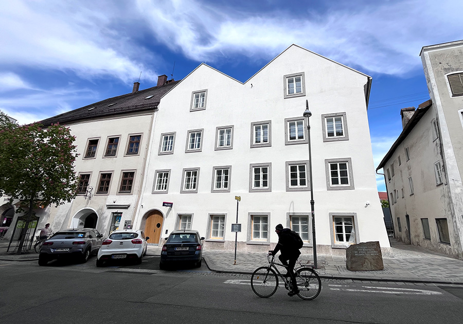 Die neue Polizeistation in der Salzburger Straße 15 in Braunau. Foto: Verein für Zeitgeschichte.